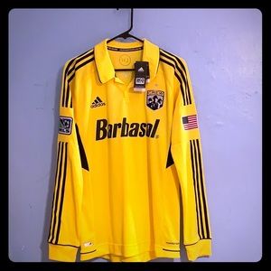 MLS JERSEY COLUMBUS CREW 2011 Sz Adult M  US